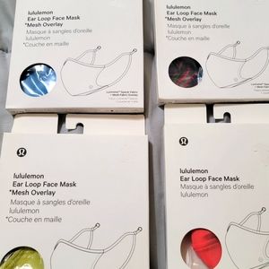 Lululemon Ear Loop Face Mask w/ Mesh Overlay